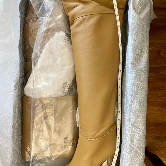 Tamara Mellon Tall Boots in Chamois - Picture 3 of 9